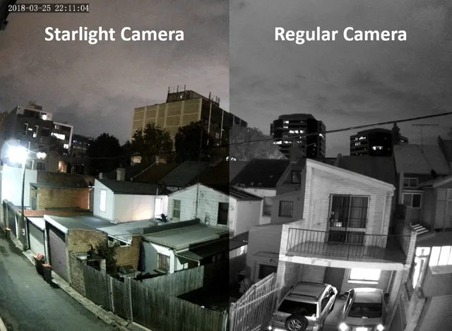 ¿Qué es la tecnología Starlight en cámaras de seguridad?
